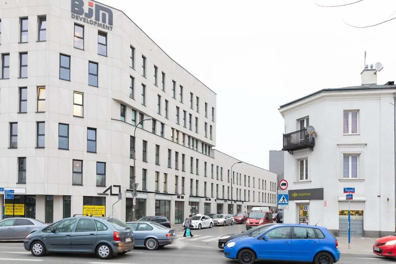 Apartment Targowa Bright Studio By Sofija Warsaw